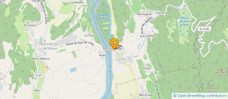 localisation de l'entreprise RETOUR INTERNET à LUCEY
