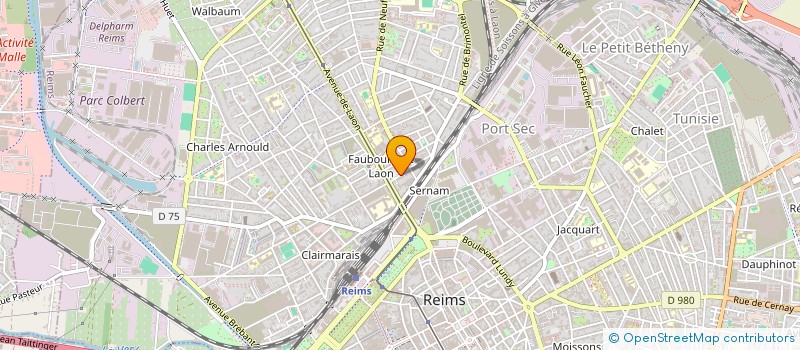 localisation de l'entreprise RETOUR O'SENS à REIMS