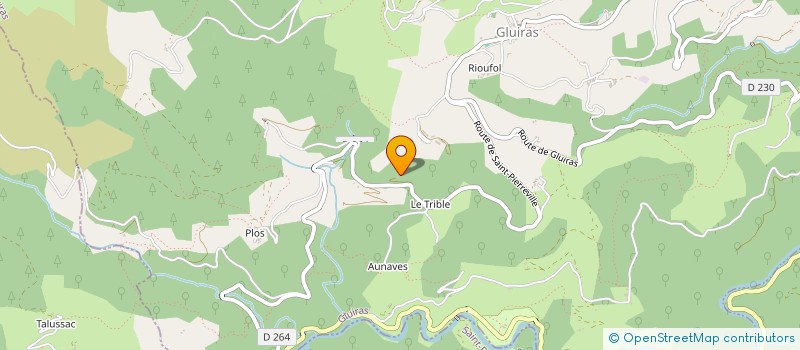 localisation de l'entreprise RETOUR O SOURCES  GLUIRAS