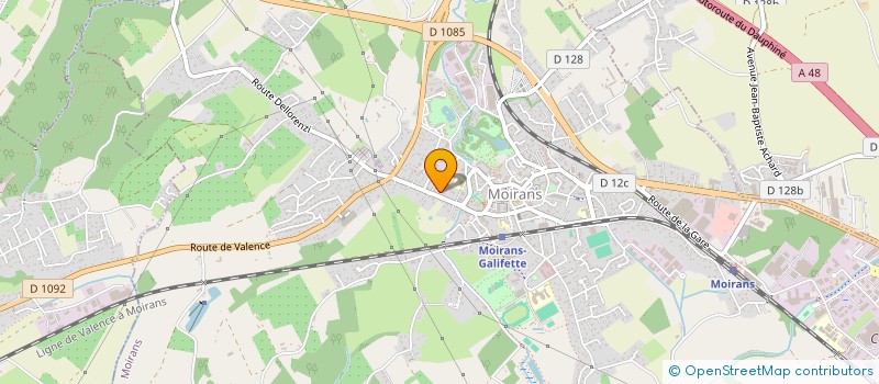 localisation de l'entreprise RETOUR O SOURCES  MOIRANS