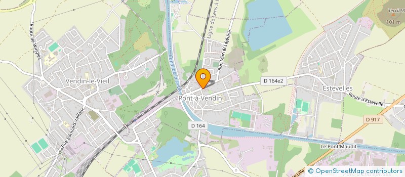 localisation de l'entreprise RETOUR VERS LA FRITURE  PONT-A-VENDIN