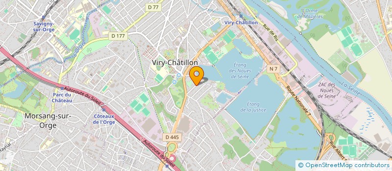 localisation de l'entreprise RETOUR VERS LE JEU DE ROLES (ASSOCIATION ROLISTE CASTELVIROISE) à VIRY-CHATILLON