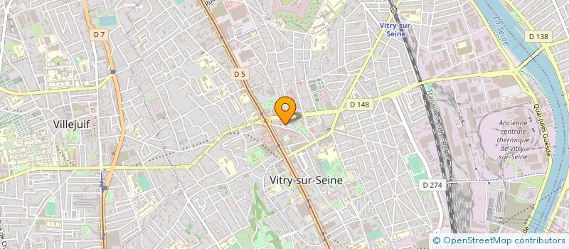 localisation de l'entreprise RETOURAMONT à VITRY-SUR-SEINE