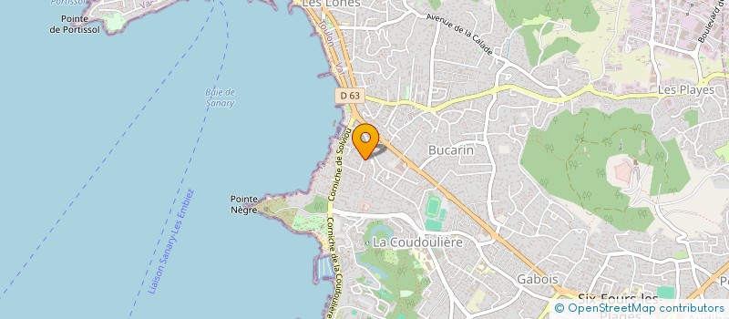 localisation de l'entreprise RETOURNENERGIE à SIX-FOURS-LES-PLAGES