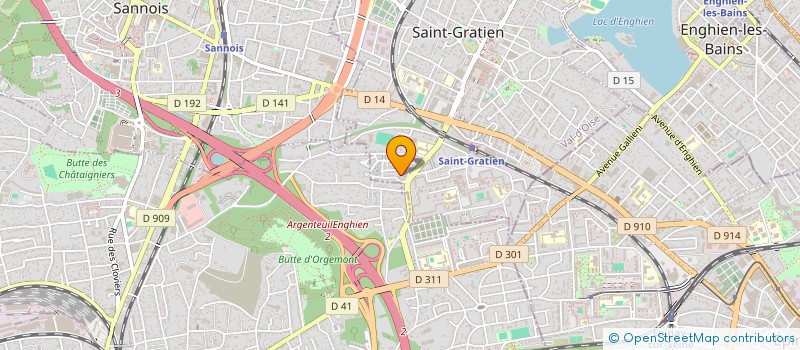 localisation de l'entreprise RETRAIDES OPTIQUE MEDICAL à SAINT-GRATIEN