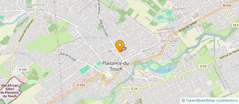 localisation de l'entreprise RETRAITE ACTIVE DU GRAND OUEST TOULOUSAIN  PLAISANCE-DU-TOUCH