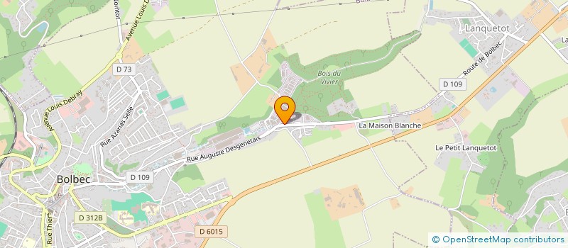 localisation de l'entreprise RETRAITE ET LOISIRS ORIL  BOLBEC