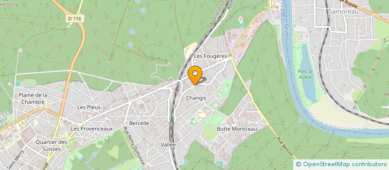 localisation de l'entreprise RETRAITE SPORTIVE AVON GATINAIS  AVON