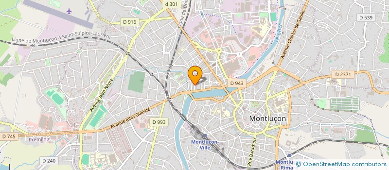 localisation de l'entreprise RETRAITE SPORTIVE DE LAVAULT STE ANNE  LAVAULT-SAINTE-ANNE