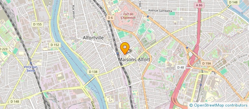 localisation de l'entreprise RETRAITE SPORTIVE DE MAISONS-ALFORT à MAISONS-ALFORT