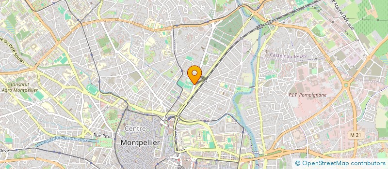 localisation de l'entreprise RETRAITE SPORTIVE DE MONTPELLIER à MONTPELLIER