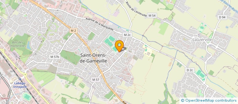 localisation de l'entreprise RETRAITE SPORTIVE DE SAINT-ORENS-RSSTO  SAINT-ORENS-DE-GAMEVILLE