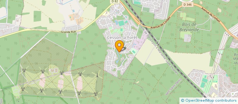 localisation de l'entreprise RETRAITE SPORTIVE DU BALORY à CESSON