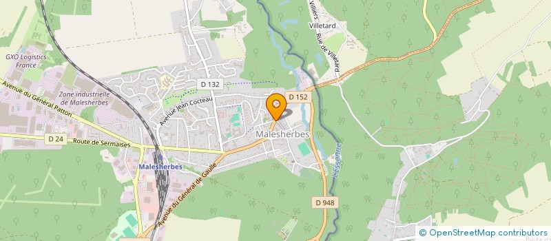 localisation de l'entreprise RETRAITE SPORTIVE DU MALESHERBOIS  LE MALESHERBOIS