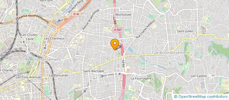 localisation de l'entreprise RETRAITE SPORTIVE SOCIO CULTURELLE à MARSEILLE
