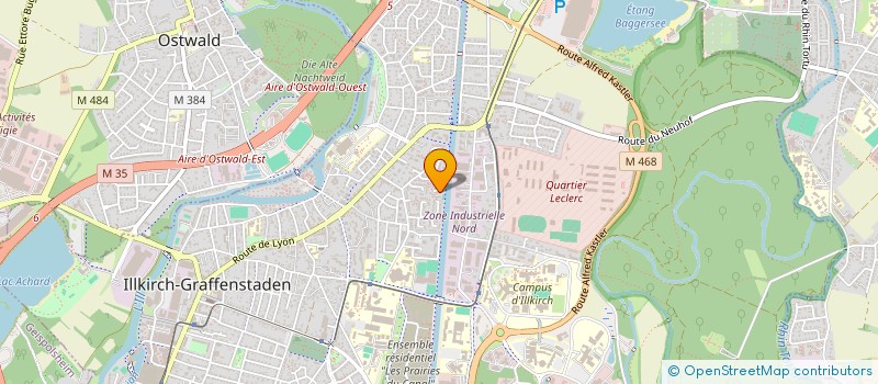 localisation de l'entreprise RETRAITES ACTIFS D ILLKIRCH  ILLKIRCH-GRAFFENSTADEN