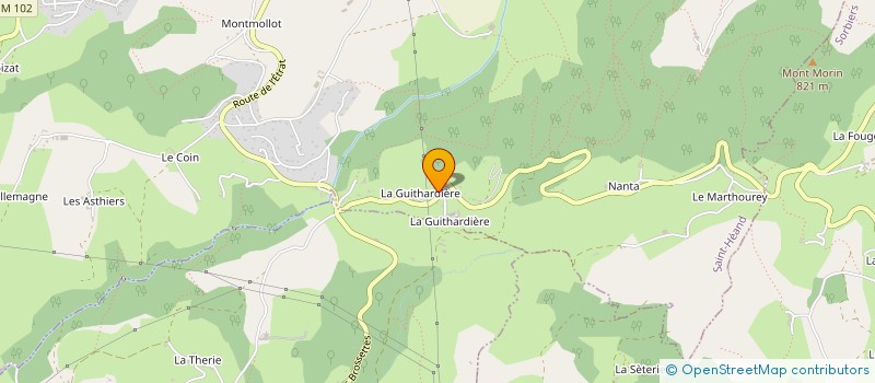 localisation de l'entreprise RETRAITES DOREES  SAINT-HEAND