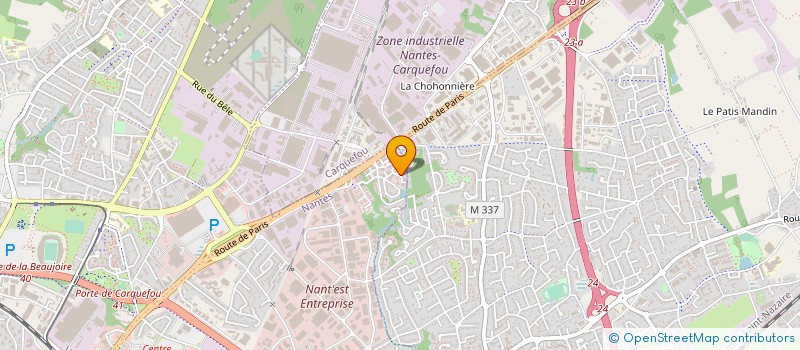 localisation de l'entreprise RETRAVAILLER DANS L OUEST à NANTES