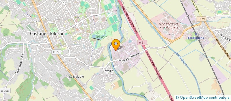 localisation de l'entreprise RETRES  CASTANET-TOLOSAN