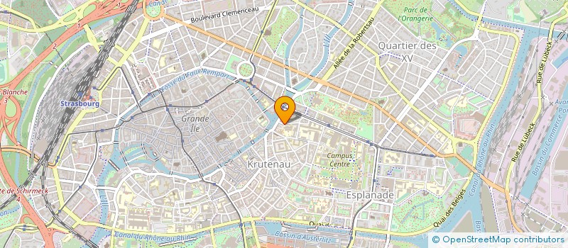 localisation de l'entreprise RETRIEVER à STRASBOURG