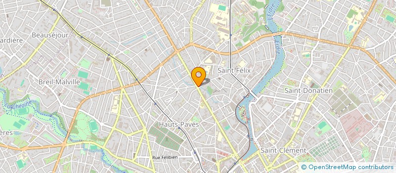 localisation de l'entreprise RETRIVAL OUEST à NANTES
