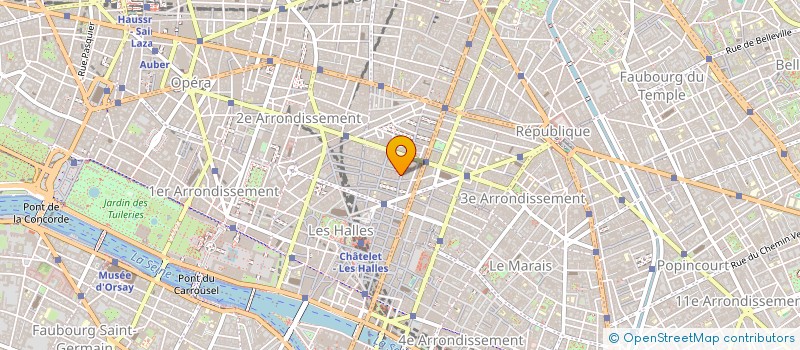 localisation de l'entreprise RETRO BY MICHAEL à PARIS