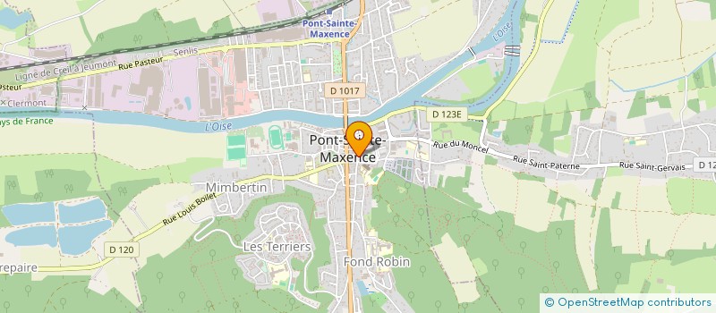 localisation de l'entreprise RETRO CANDY SHOP  PONT-SAINTE-MAXENCE