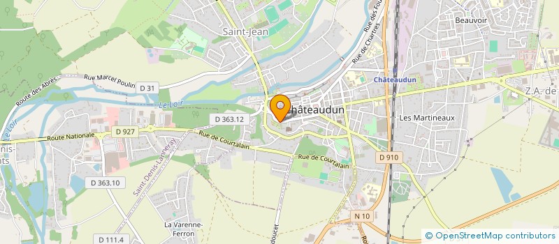 localisation de l'entreprise RETRO & CO à CHATEAUDUN