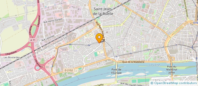 localisation de l'entreprise RETRO EVENTS 45  SAINT-JEAN-DE-LA-RUELLE