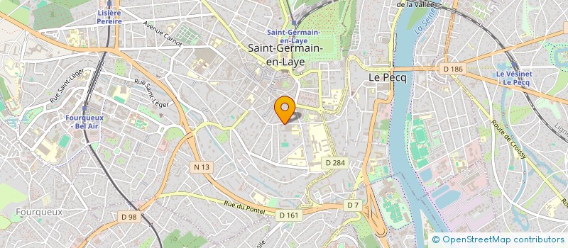 localisation de l'entreprise RETRO LEGENDE AUTOMOBILE PAR ABREVIATION R.L.A.  SAINT-GERMAIN-EN-LAYE