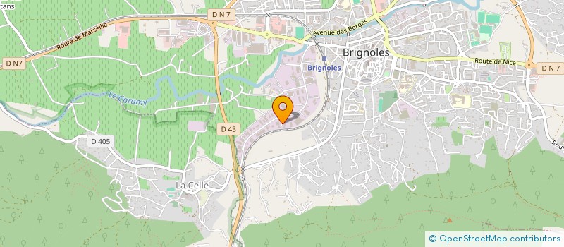 localisation de l'entreprise RETRO ROSSO à BRIGNOLES