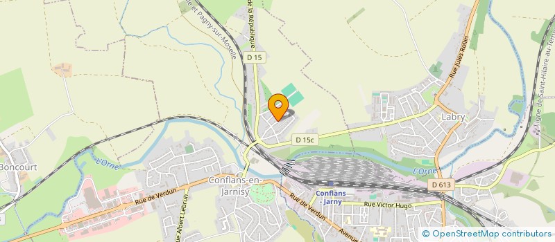 localisation de l'entreprise RETRO STEEL  MARS-LA-TOUR