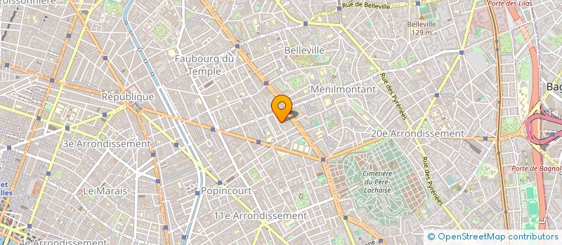 localisation de l'entreprise RETROCAR  PARIS