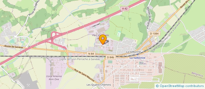 localisation de l'entreprise RETROFIT-CAR à BELIGNEUX