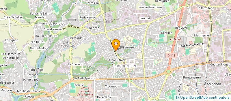 localisation de l'entreprise RETROGEEK à BREST