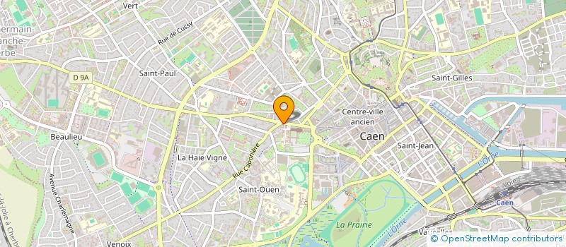 localisation de l'entreprise RETROMANIA à CAEN