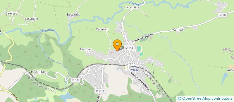 localisation de l'entreprise RETROSATURN à YTRAC