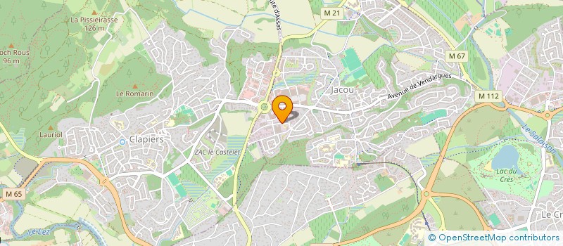 localisation de l'entreprise RETROSTOCK à JACOU