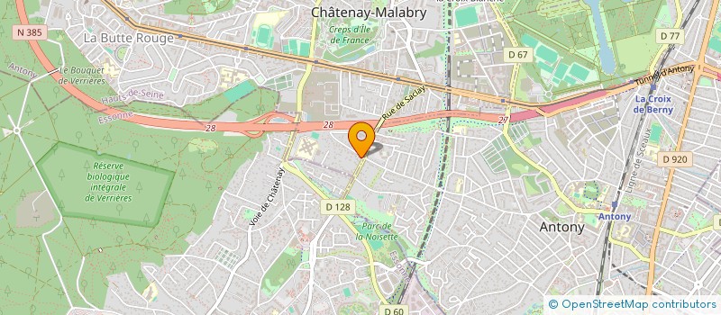 localisation de l'entreprise RETROUVER LE SOMMEIL à CHATENAY-MALABRY