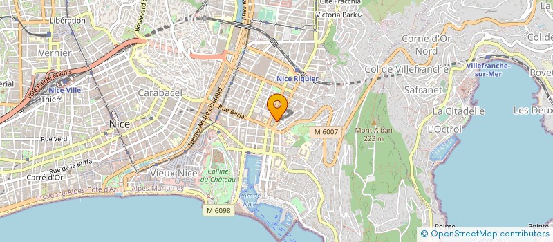 localisation de l'entreprise RETROUVER NICE à NICE