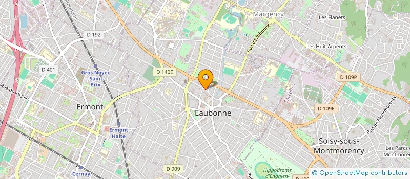 localisation de l'entreprise RETURN STUDIO à EAUBONNE