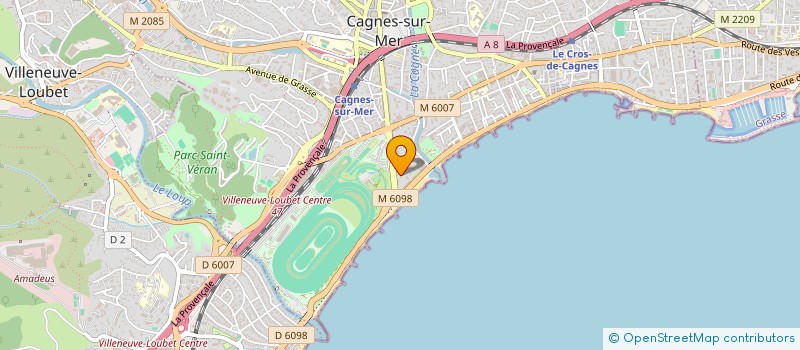 localisation de l'entreprise RETY à CAGNES-SUR-MER