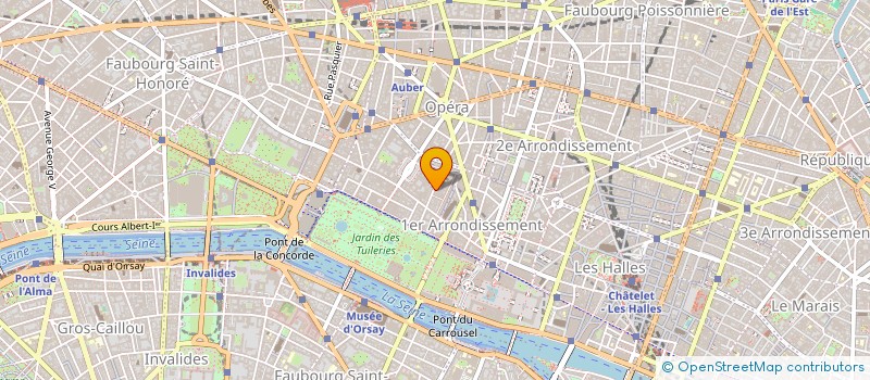 localisation de l'entreprise RETY LAINE ET SOIE à PARIS 01