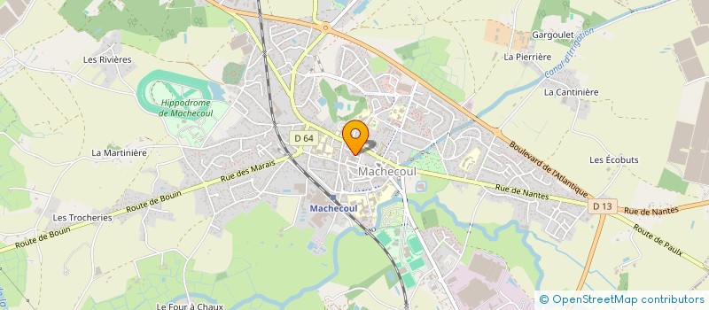 localisation de l'entreprise RETZ ACCUEIL  MACHECOUL-SAINT-MEME