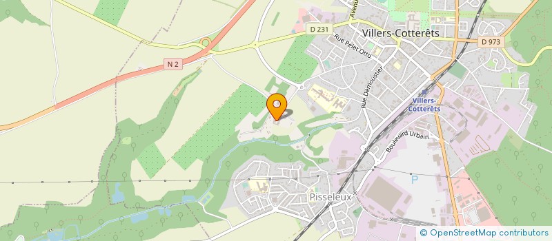 localisation de l'entreprise RETZ BIOGAZ à VILLERS-COTTERETS
