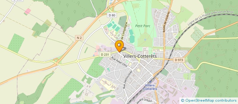 localisation de l'entreprise RETZ DEPANNAGES à VILLERS-COTTERETS