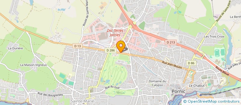 localisation de l'entreprise RETZ ENTENDRE à PORNIC