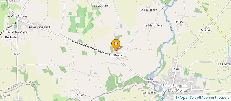 localisation de l'entreprise RETZ TRAVAUX SERVICES à PAULX