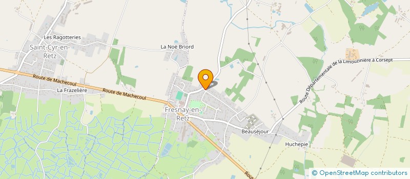 localisation de l'entreprise RETZAM à VILLENEUVE-EN-RETZ