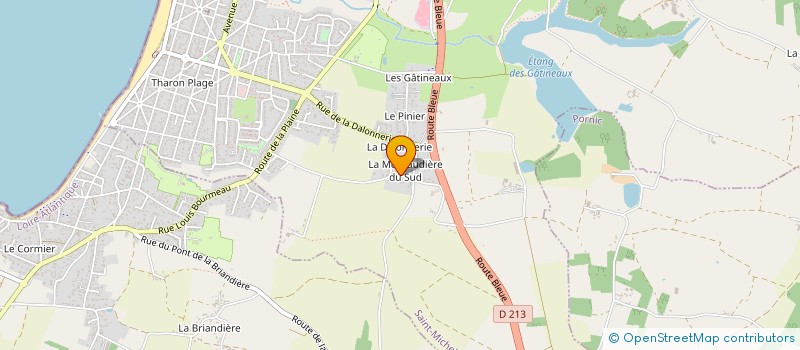 localisation de l'entreprise RETZGIE  SAINT-MICHEL-CHEF-CHEF